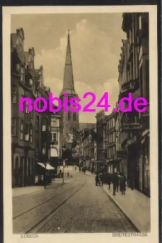 Lübeck Breitestrasse  o 3.1.1931