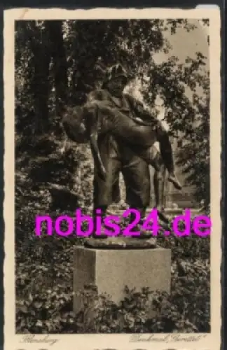 Flensburg Denkmal ,,Gerettet,,  o 27.10.1941