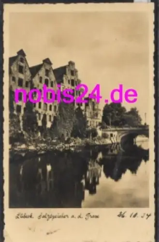 Lübeck Am Salzspeicher o 26.10.1934