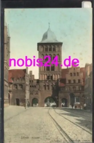Lübeck Burgtor *ca.1915