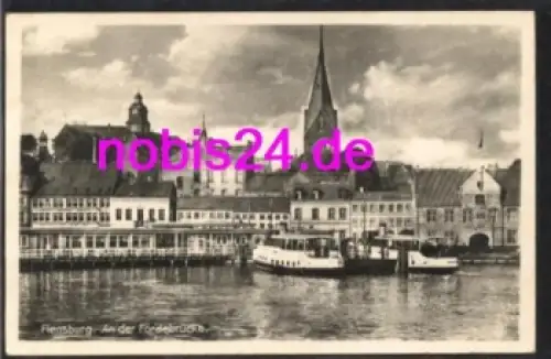 Flensburg  An der Fördebrücke o 30.9.1951
