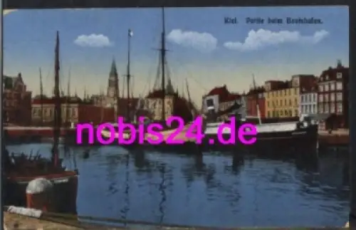 Kiel Bootshafen o 2.12.1916