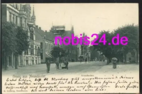 24534 Grossflecken Neumünster o 19.9.1905