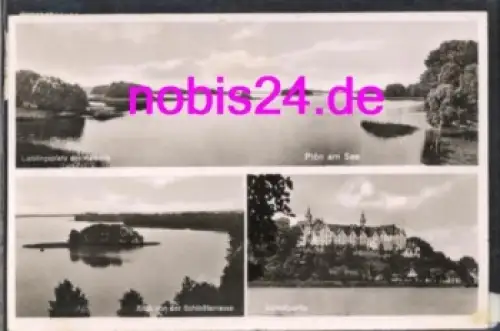 24306 Plön am See Schlosspartien o 26.6.1957