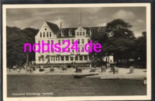 24960 Glücksburg Kurhotel *ca.1937