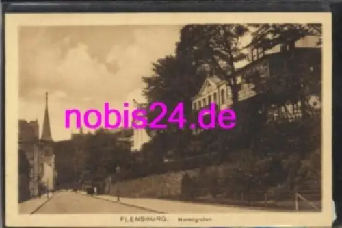 Flensburg Nordergraben *ca.1920