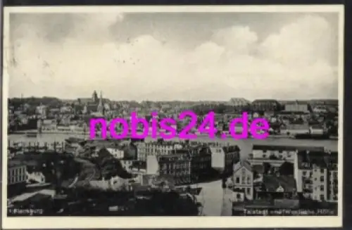 Flensburg Talstadt und Westliche Höhe o 1932