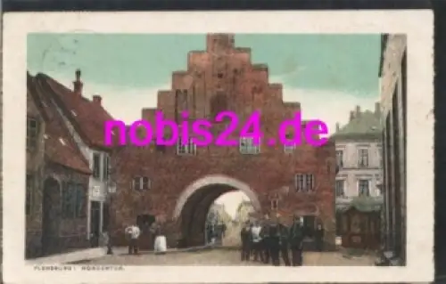 Flensburg Altes Nordertor o 18.8.1906