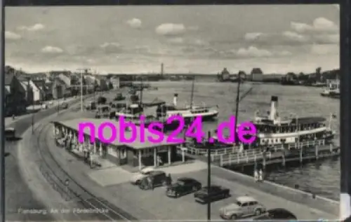 Flensburg An der Fördebrücke o 1963