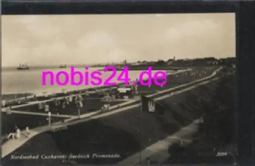 Cuxhaven Seedeich Promenade *ca.1930