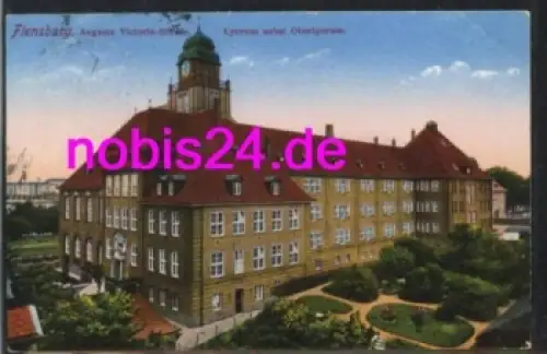 Flensburg Auguste Victoria Schule o 26.8.1915