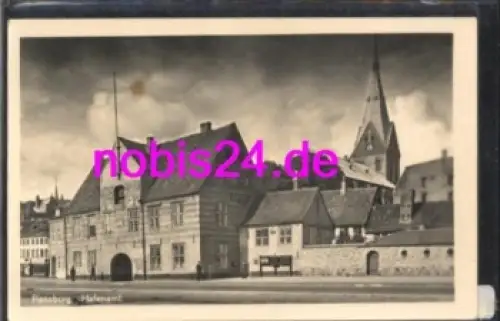 Flensburg Hafenamt Kirche  *ca.1940