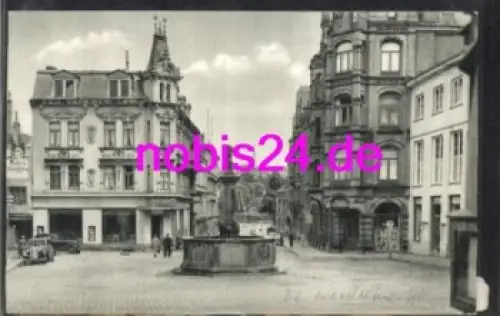 Flensburg Nordermarkt Brunnen *ca.1930