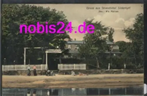 Flensburg Strandhotel Süderhaff o 15.10.1909