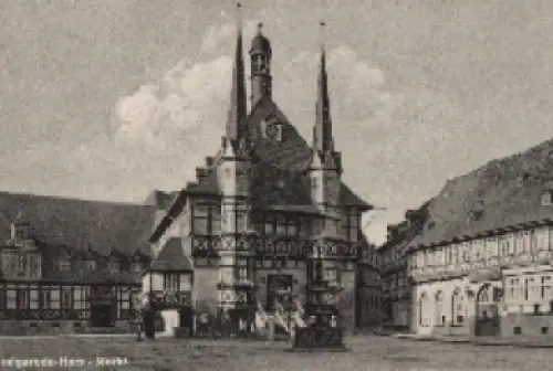 38855 Wernigerode Harz Markt * ca. 1950