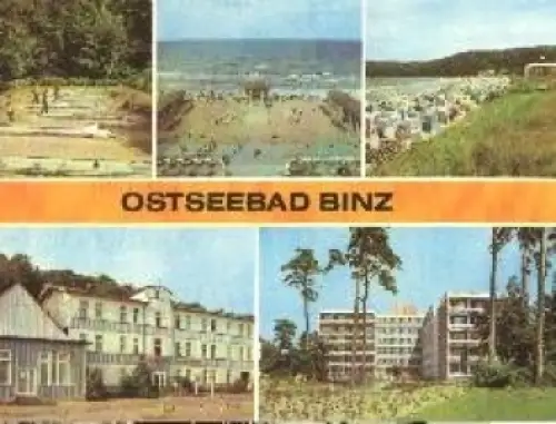 18609 Ostseebad Binz o ca. 1980