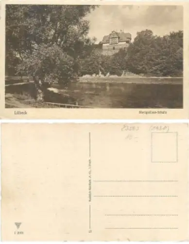 Lübeck Navigations-Schule * ca.1930