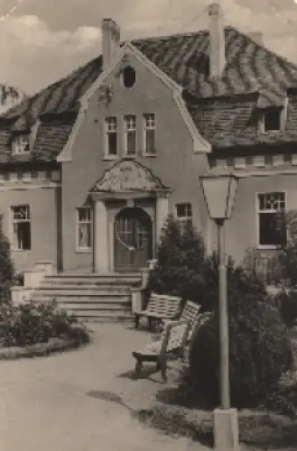39264 Lindau Kreis Zerbst, Diätsanatorium Gästehaus o 8.5.1961