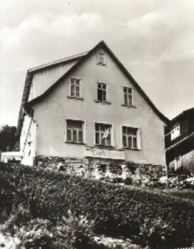98666 Heubach Thüringen HO-Cafe gebr. ca. 1970