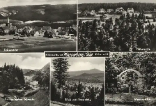 98666 Masserberg Thüringen o ca. 1970