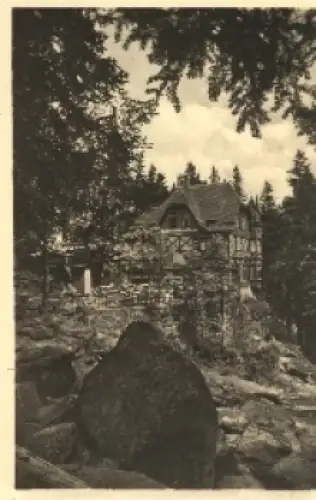 38855 Wernigerode Harz Hotel Steinerne Renne * ca. 1950