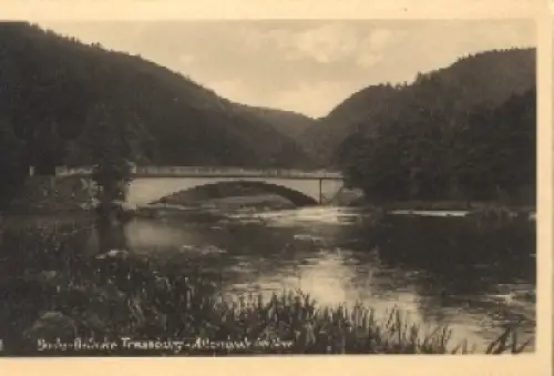 38889 Treseburg Altenbrak Harz Bode-Brücke * ca. 1960
