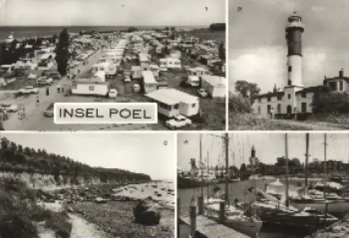23999 Insel Poel, Mehrbild o 25.7.1988