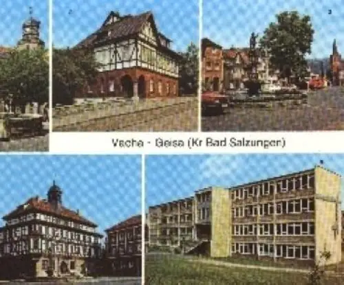 36404 Vacha Geisa, Kreis Bad Salzungen *ca. 1980