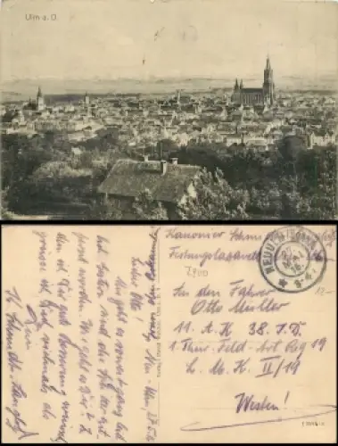 Ulm Donau o 27.5.1916