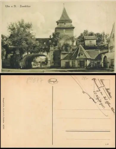 Ulm Zundeltor *1925 Stengel Verlag 50784