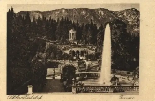 82488 Ettal Schloss Linderhof Terrasse o 19.8.1943