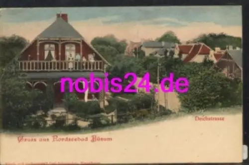 25761 Büsum Deichstrasse o 22.8.1910