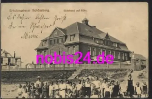 25438 Schöneberg Erholungsheim Föhr o ca.1920