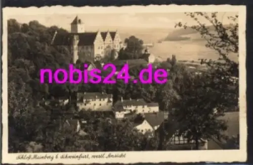 Schweinfurt Schloss Mainburg o 19.6.1937