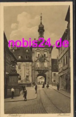 Bamberg Rathaus  *ca.1920