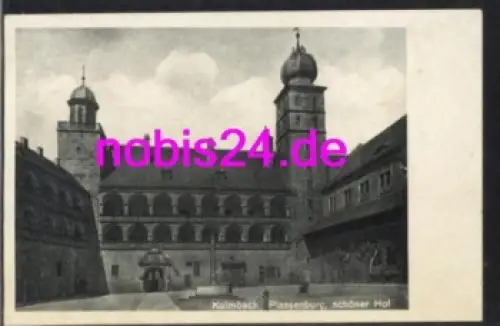 95326 Kulmbach Plassenburg Hof *ca.1930