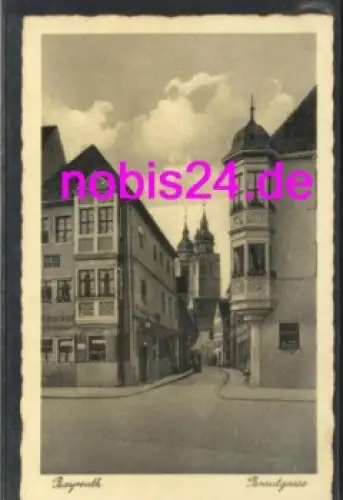 Bayreuth Brautgase Gasthof *ca.1935