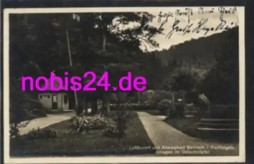 95460 Berneck Anlage Ölschnitztal o ca.1930