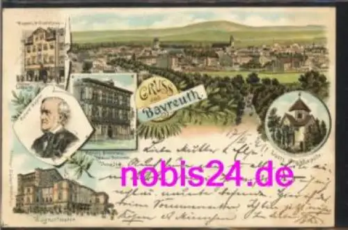 Bayreuth Litho o 18.3.1897