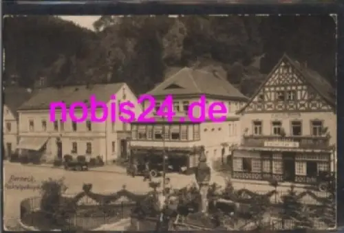 95460 Berneck Marktplatz Cafe  *ca.1920