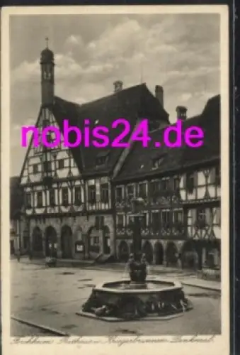 91301 Forchheim Kriegerbrunnendenkmal *ca.1930
