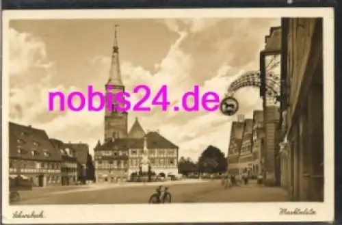 91116 Schwabach Marktplatz Gasthaus o 15.12.1939