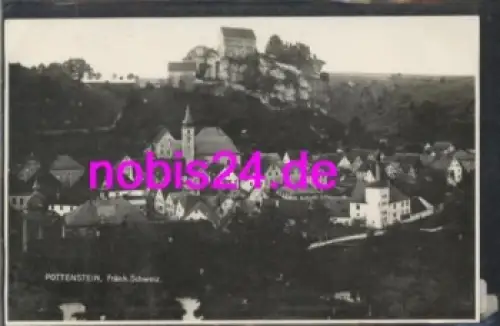 91278 Pottenstein Burg o 7.9.1931