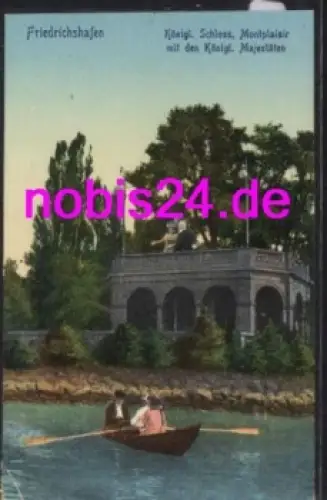 Friedrichshafen Schloss Gondelfahrt  *ca.1920