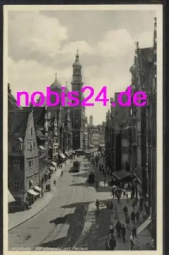 Augsburg Karolinenstrasse Perlach *ca.1930