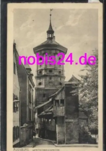 Augsburg  Wertachbrückertor o 8.6.1921