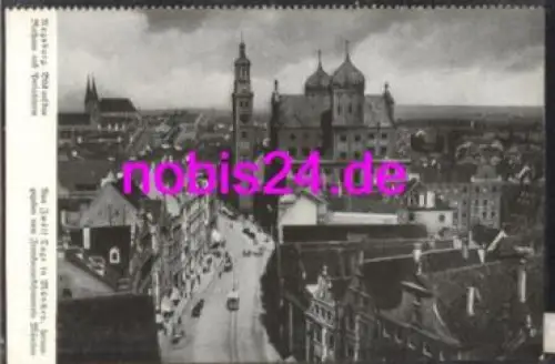 Augsburg Rathaus mit Perlachturm  *ca.1940