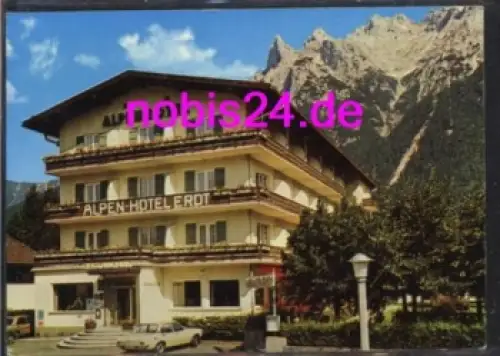 82481 Mittenwald Alpenhotel Erdt o 10.5.1974
