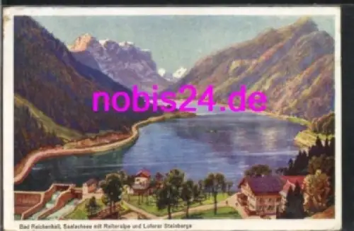 83435 Bad Reichenhall Künstlerkarte o 5.9.1930
