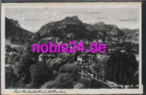83435 Bad Reichenhall mit Müllnerhorn *ca.1940